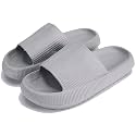 Sharllen Cloud Slides for Boys &amp; Girls - Non-Slip House Slippers for Kids - Beach Slide Sandals in Black, White &amp; Beige