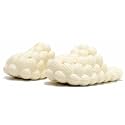 Sharllen Cloud Slides for Boys &amp; Girls - Non-Slip House Slippers for Kids - Beach Slide Sandals in Black, White &amp; Beige