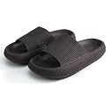 Sharllen Cloud Slides for Boys & Girls - Non-Slip House Slippers for Kids - Beach Slide Sandals in Black, White & Beige
