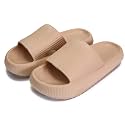 Sharllen Cloud Slides for Boys &amp; Girls - Non-Slip House Slippers for Kids - Beach Slide Sandals in Black, White &amp; Beige