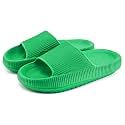 Sharllen Cloud Slides for Boys &amp; Girls - Non-Slip House Slippers for Kids - Beach Slide Sandals in Black, White &amp; Beige