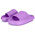 Sharllen Cloud Slides for Boys &amp; Girls - Non-Slip House Slippers for Kids - Beach Slide Sandals in Black, White &amp; Beige