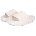 Sharllen Cloud Slides for Boys &amp; Girls - Non-Slip House Slippers for Kids - Beach Slide Sandals in Black, White &amp; Beige