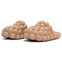 Sharllen Cloud Slides for Boys &amp; Girls - Non-Slip House Slippers for Kids - Beach Slide Sandals in Black, White &amp; Beige