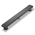 Sharp-tec 36 inch Linear Shower Drain, Black Rectangular Floor Drain, V-Shape Design Drain Channel, 304 Stainless Steel, cUPC Certificated for Bathroom Shower Room (Drain Base is Not Included)