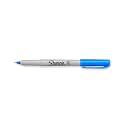 Sharpie Permanent Markers, Shrink-Wrap-Pack aging, Ultra Fine Point, Single, Techno Blue (1927333)
