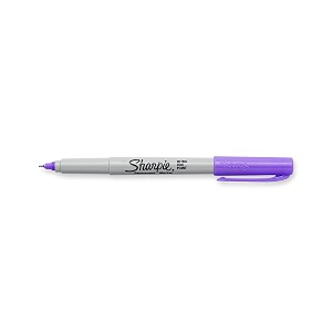 sharpie permanent markers ultra fine point single ultra violet 1927343