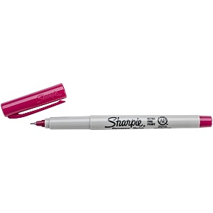 sharpie ultra fine point permanent marker open stock-berry