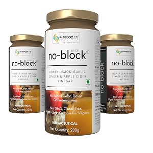 sharrets no block juice 200g x 3 i apple cider vinegar garlic ginger lemon amp honey blend  no added color flavor or preservatives