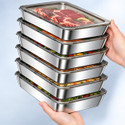 SHARUJA Stainless Steel Fridge Container -
