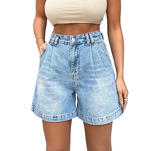 Shasmi Girls Womens High Waisted Denim