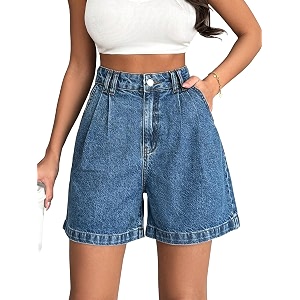 Shasmi Girls Womens High Waisted Denim