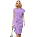 Shasmi Girl39s amp Women39s Asymmetrical Sleeve Ruffle