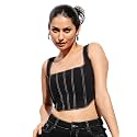 Shasmi Girl39s and Women39s Blue Denim Crop
