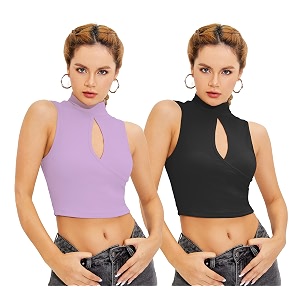 Shasmi Womens Girls Black and Maroon