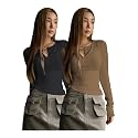 Shasmi Women39s amp Girl39s Long Sleeve Round