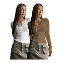 Shasmi Women39s amp Girl39s Long Sleeve Round