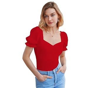Shasmi Womens Girls Solid Sweet Heart