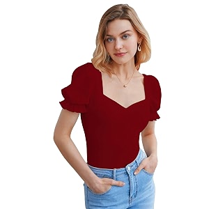 Shasmi Womens Girls Solid Sweet Heart