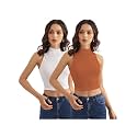 Shasmi Women39s amp Girls39 Solid Ribbed Round