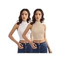 Shasmi Women39s amp Girls39 Solid Ribbed Round