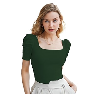 Shasmi Womens Girls Polyester Pleated High