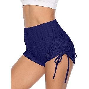 Shasmi Womens Workout Yoga Shorts High Waisted