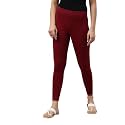 SHASTIGA Women Cotton Solid Belt Ankle Length