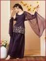 Shaswaten Girls Festive Party Kurta and