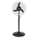SHATAK 400 MM (16") BULLET TOOFAN HI-SPEED FARATA PEDESTAL FAN (BLACK)