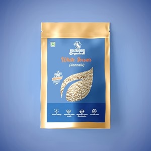 shathabdhi organics white jowar jonnalubilijolacholam - 100 natural whole grain gluten-free grain rich in fiber amp protein  weight management  wholesome choice for a balanced you