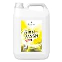 Shatras Lemon Dishwash Liquid Gel 5 Litre – Kitchen Utensil Cleaner, Removes Grease & Oil, Concentrated Dishwashing Detergent