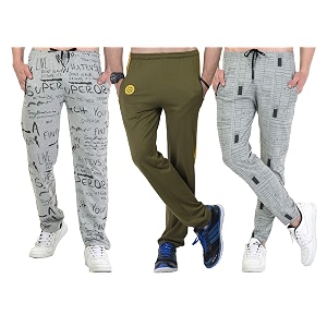 SHAUN Mens Regular Fit Track pants