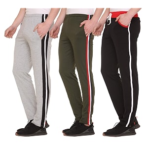 SHAUN Mens Regular Fit Track pants