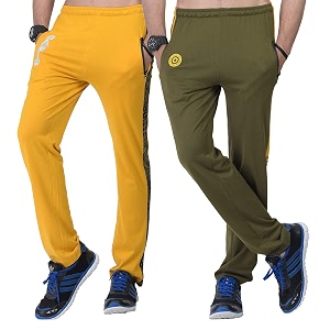 SHAUN Mens Regular Fit Track pantsPack of