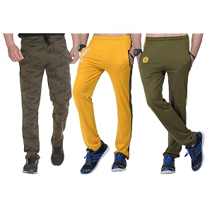 SHAUN Mens Regular Fit Track pants