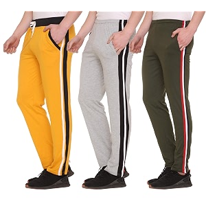 SHAUN Mens Regular Fit Track pants