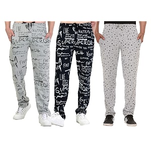 SHAUN Mens Regular Fit Track pants