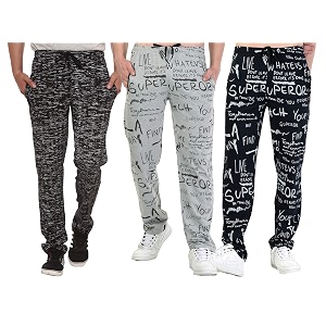 SHAUN Mens Regular Fit Track pants