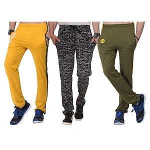 SHAUN Mens Regular Fit Track pants