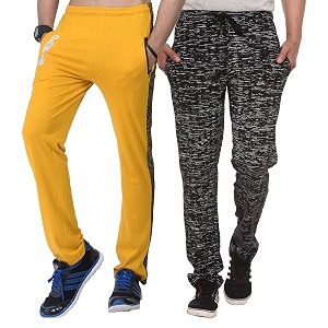 SHAUN Mens Regular Fit Track pantsPack of