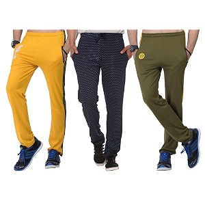 SHAUN Mens Regular Fit Track pants