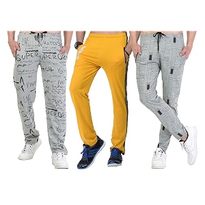 SHAUN Mens Regular Fit Track pants