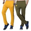 SHAUN Men39s Regular Fit Track pantsPack of