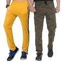 SHAUN Men39s Regular Fit Track pantsPack of