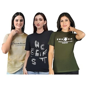SHAUN Women Dryfit T-Shirt 905W1 P Pack