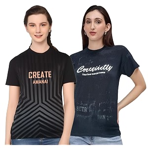 SHAUN Women Dryfit T-Shirt 905W1 P Pack