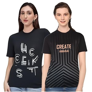 SHAUN Women Dryfit T-Shirt 905W1 P Pack