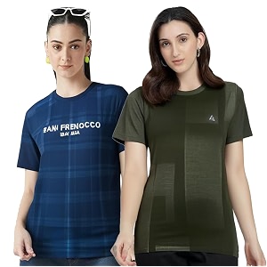 SHAUN Women Dryfit T-Shirt 905W1 P Pack