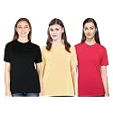 SHAUN Women T-Shirt 304WT3_P_Pack of 3